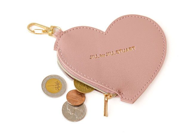 宝島社sweet12月号付録のジルスチュアートハート形ポーチチャーム4