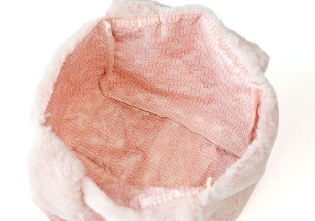 宝島社sweet12月号付録のジルスチュアートファーバッグ3