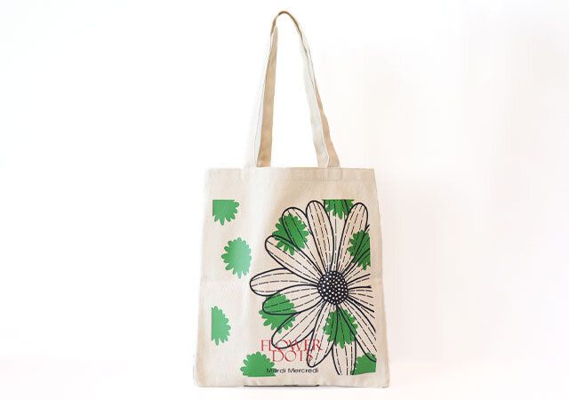 宝島社otona SWEET12月号増刊のマルディメクルディのフラワードッツ柄トートバッグ付録2