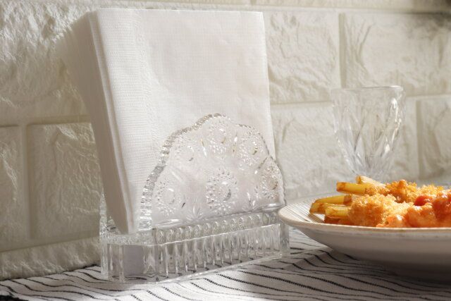 ダイソーのガラスナプキンホルダー8