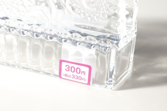 ダイソーのガラスナプキンホルダー7