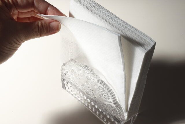 ダイソーのガラスナプキンホルダー6