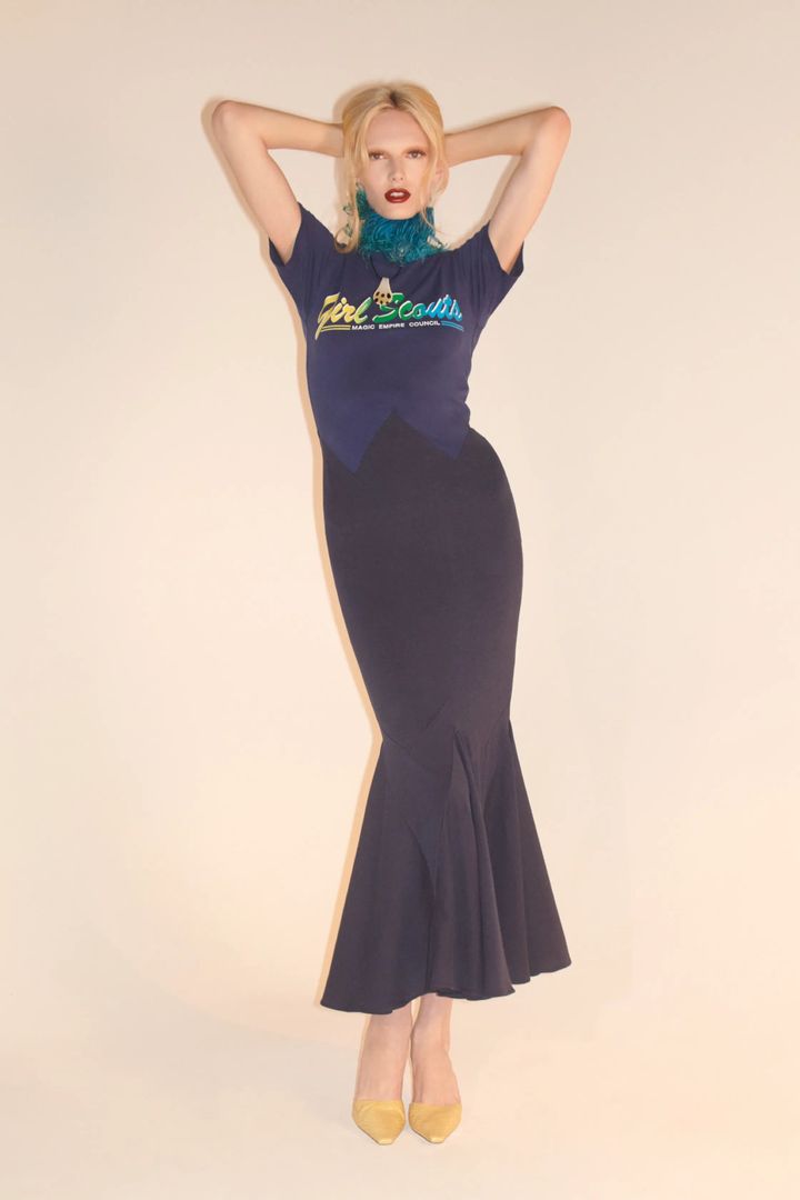 コナー アイヴス 2024年春夏コレクションより。