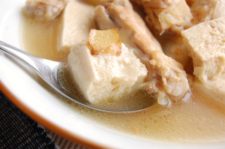 手羽先と豆腐の煮込み