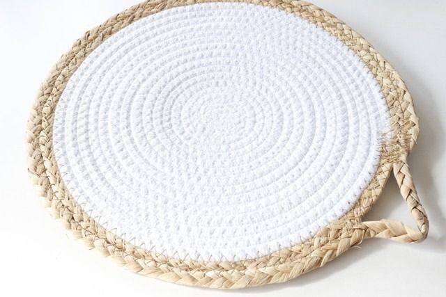 ダイソーのプチプラ水草ランチョンマット