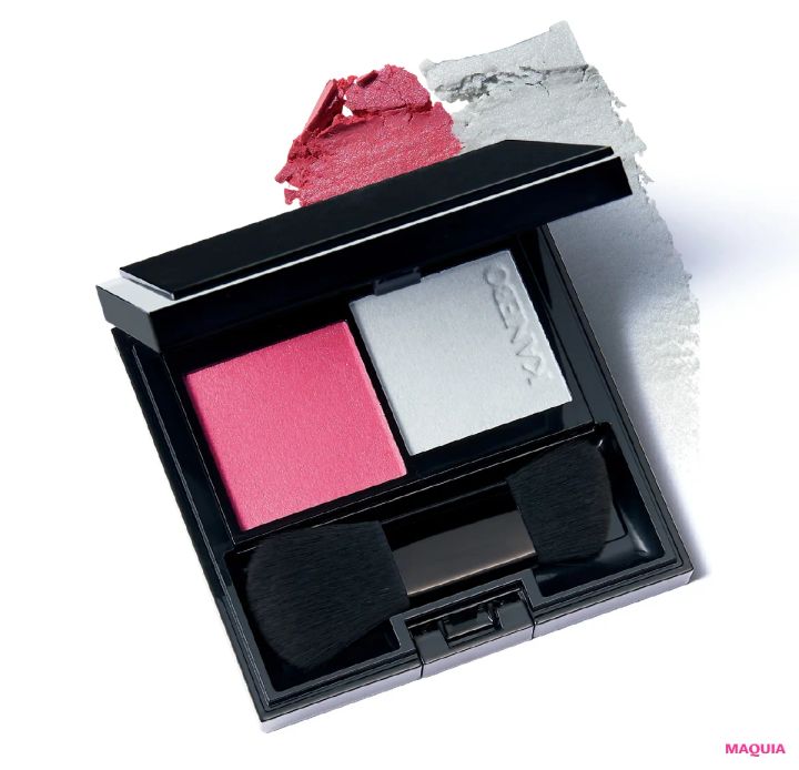 透明感が爆上がり！ 青みピンクチークで元から美肌な人に_6