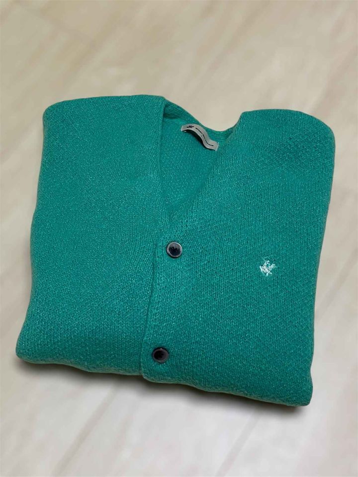 画像: モヘア厚手カーディガン