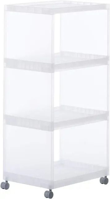 無印良品 ポリプロピレン組立式ワゴン キャスター付・3段