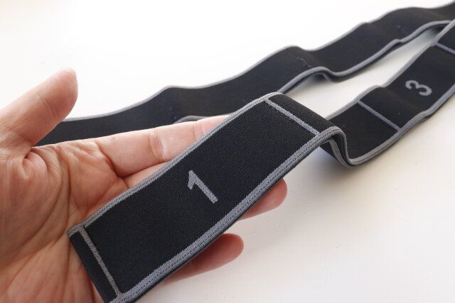 ダイソーのストレッチバンド（10段）6