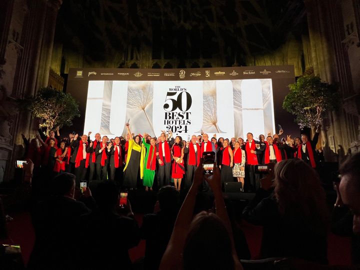 業界のエキスパート600人によって選ばれる「世界のベストホテル50」。今年は9月に授賞式が行われた。Photo_ Kyoko Nakayama