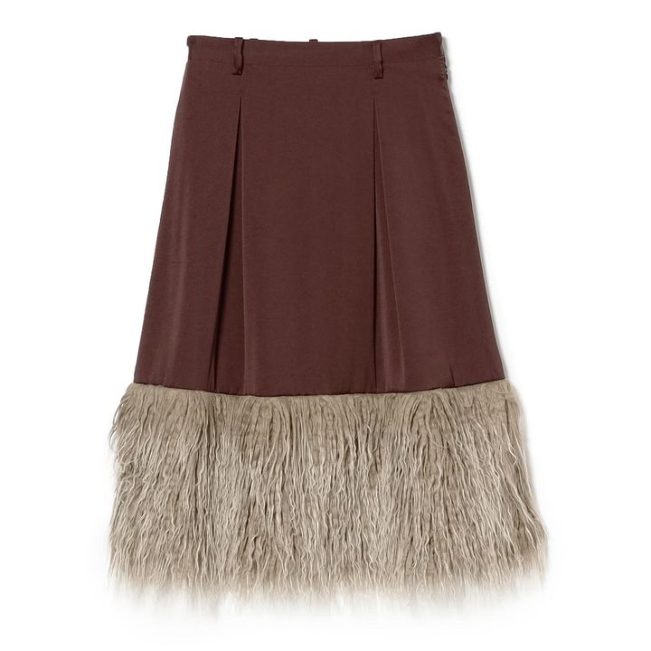 画像: ヘム フェザー スカート ¥50,600／FUMIE=TANAKA × Ray BEAMS（ビームス ウィメン 原宿） 出典：www.beams.co.jp