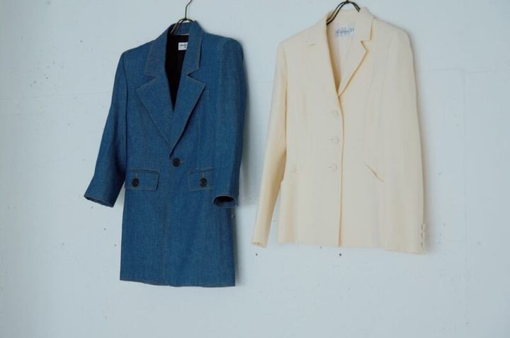 神崎恵さん私服 サンローラン、ディオールのシンプルなジャケット