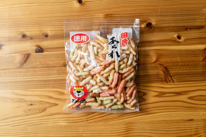 〈ぎゅーとら〉オリジナルの田舎あられ