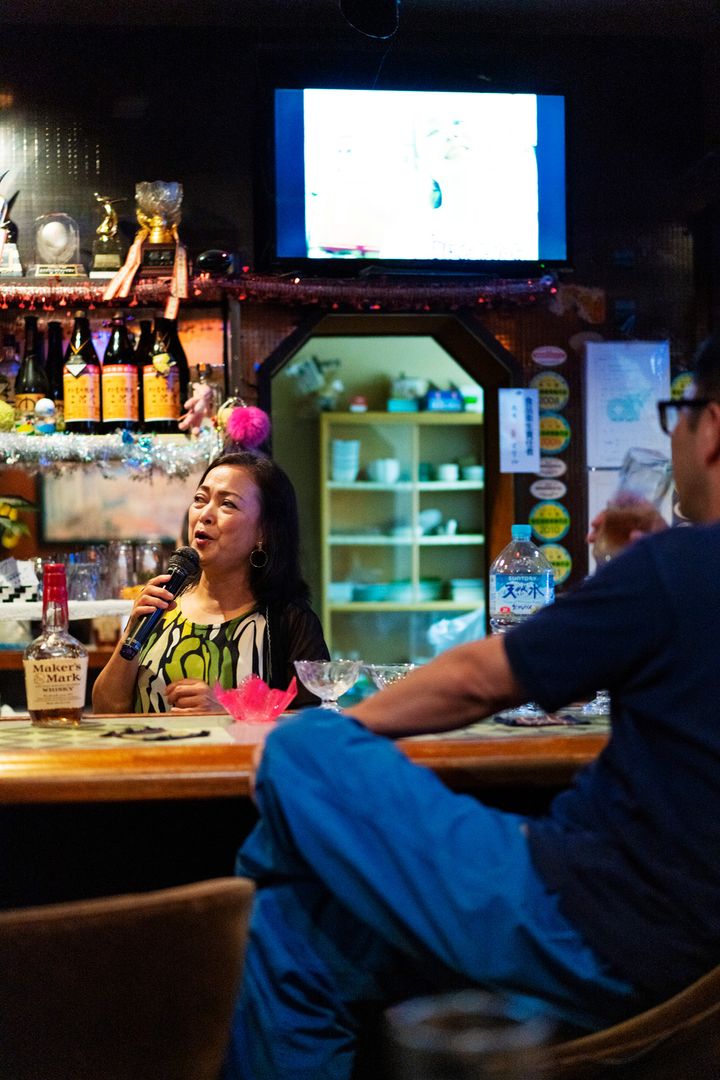 サマンサの店内