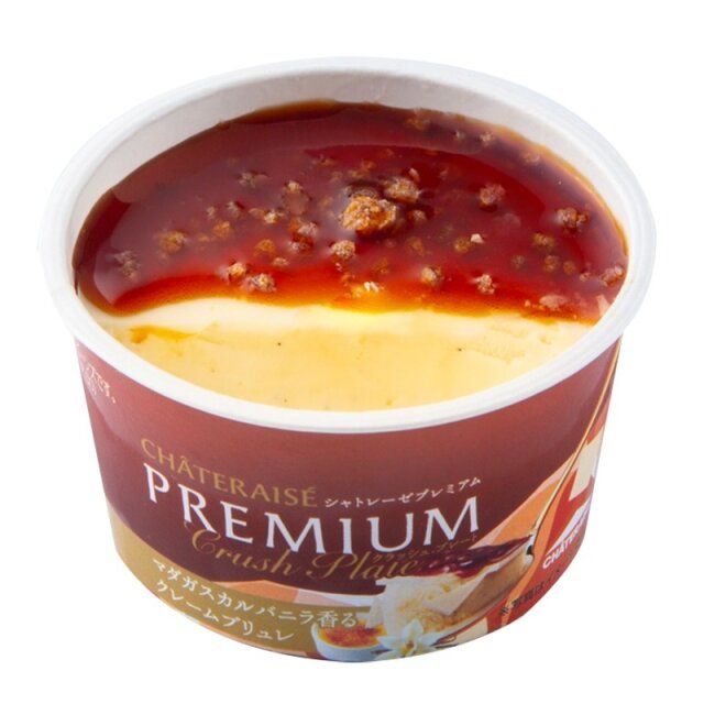 CHATERAISE PREMIUM CRUSH PLATE マダガスカルバニラ香る クレームブリュレ 4個入
