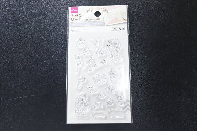 ダイソー スタンプシート（デコレーション用） パッケージ