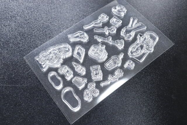 ダイソー スタンプシート（デコレーション用） デザイン