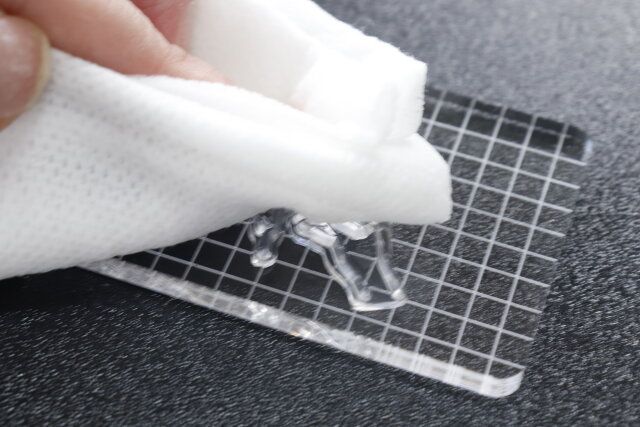 ダイソー スタンプシート（デコレーション用） 拭き取り