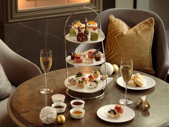 『クリスマス アフタヌーンティー』シャンパンプラン