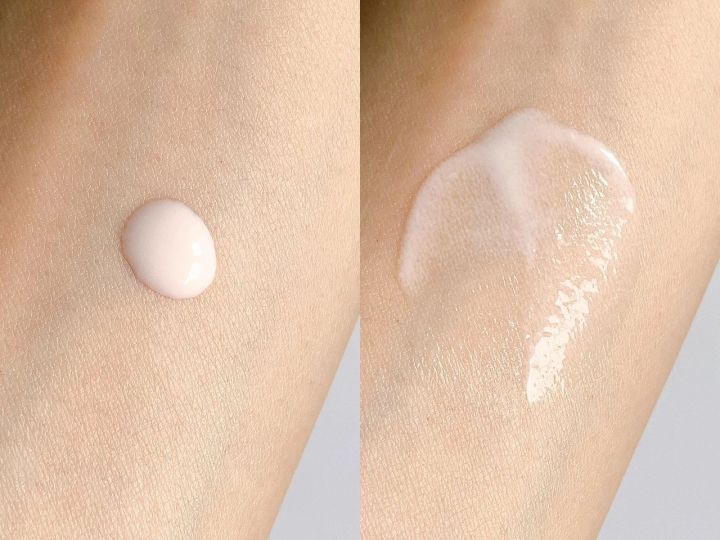 【クレ·ド·ポー ボーテ 下地】「ヴォワールイドラタンロングトゥニュ」のテクスチャー