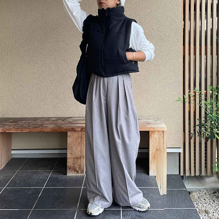 画像: ハイウエストボトムスと好相性