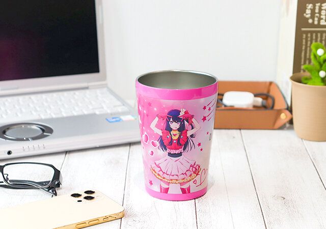 【推しの子】 真空断熱推し色タンブラー 使用例