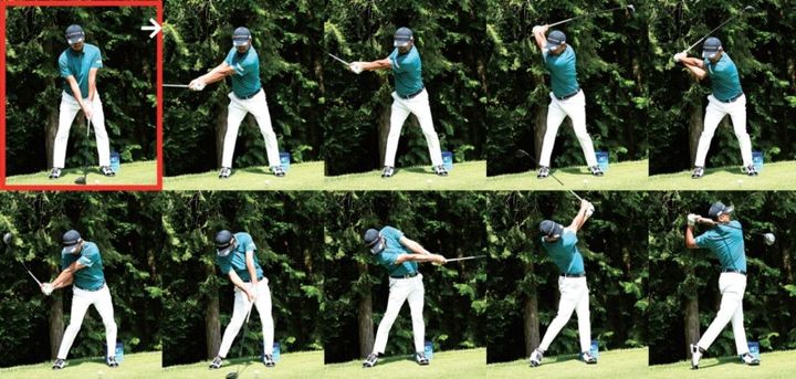 きれいなアドレスをとるコツは？プロのスイングを参考に解説