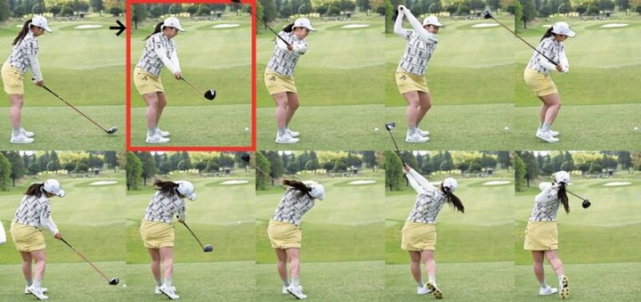 きれいなアドレスをとるコツは？プロのスイングを参考に解説