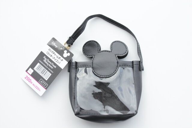 ダイソー バッグチャームポーチ 商品タグ