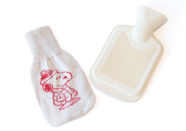 付録 スヌーピー ミニ湯たんぽ ニットカバー デザイン