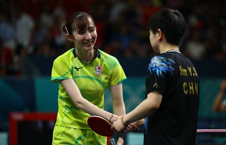 早田ひな（C）ロイター