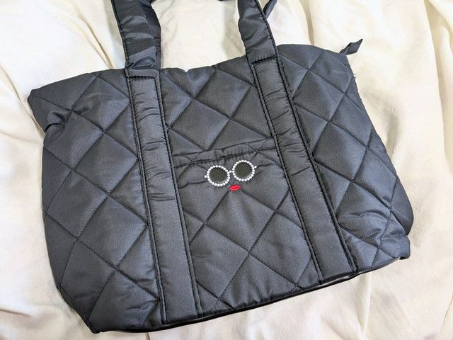 軽くて大きいキルティングバッグ