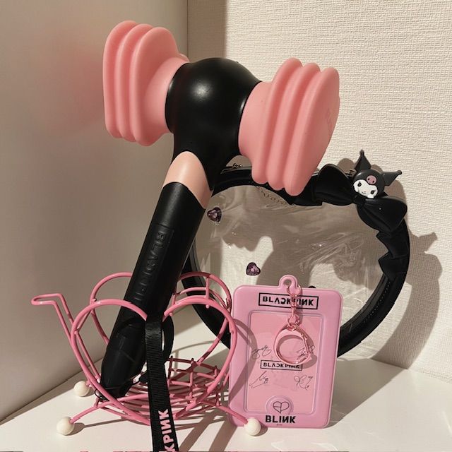 ペンライトの飾り方_歯ブラシスタンドを利用する