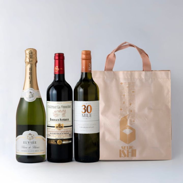 成城石井人気赤白泡ワイン3本セット