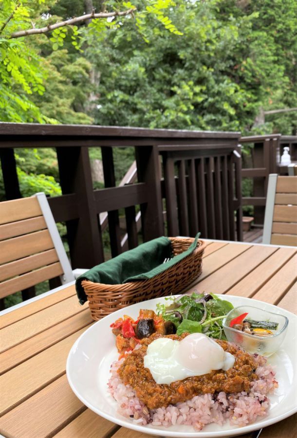 「ドライカレーのランチセット」1870円