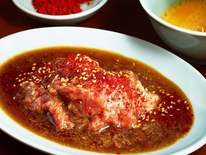 池尻大橋『焼肉家 てっちゃん』の「飲めるサーロイン」