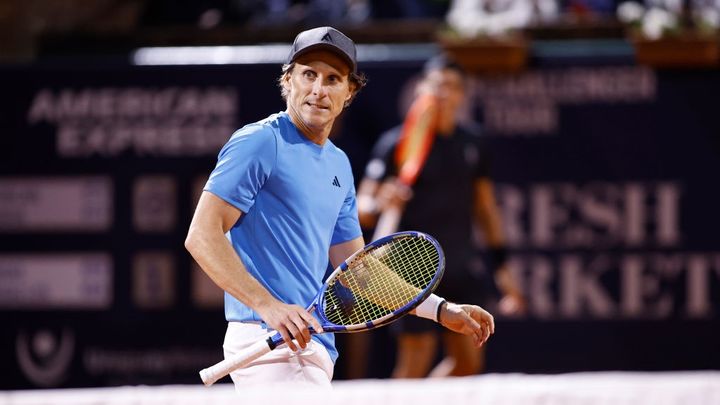 W杯得点王の英雄が45歳でプロテニス選手デビュー！一回戦敗退も「本当に楽しめた」