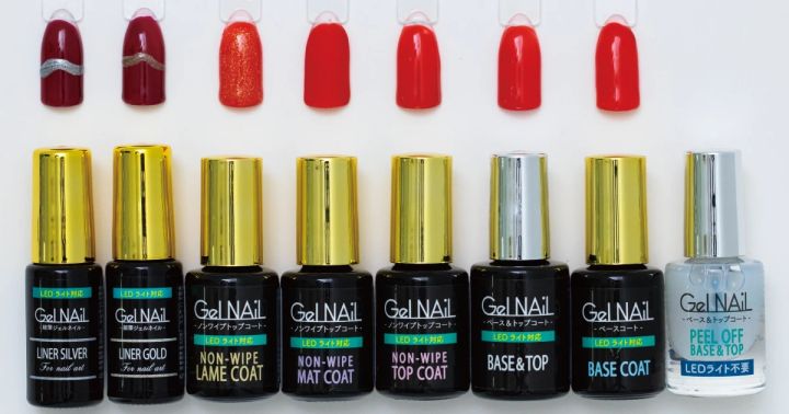 Seria（セリア）のジェルネイルのトップコートやベースコート