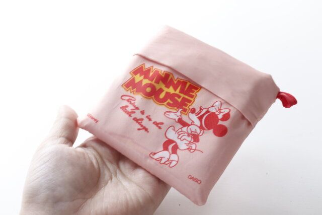 ダイソー 折りたたみショッピングバッグ