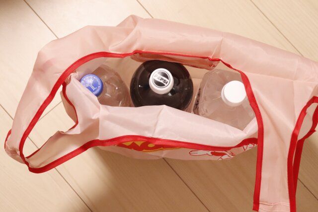 ダイソー 折りたたみショッピングバッグ サイズ