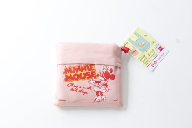 ダイソー 折りたたみショッピングバッグ 商品タグ