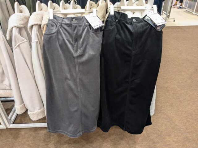 ツイルウォームロングスカート