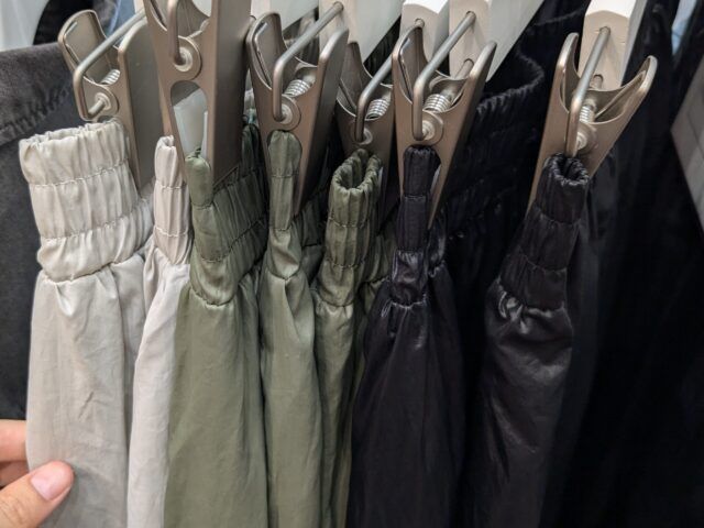 ポリッシュコーティングフレアスカート