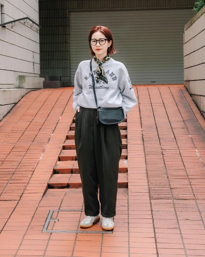 お洒落な秋冬の“スウェット”スタイル5選。サイズ感やデザインで個性を楽しもう【TOKYO SNAP】