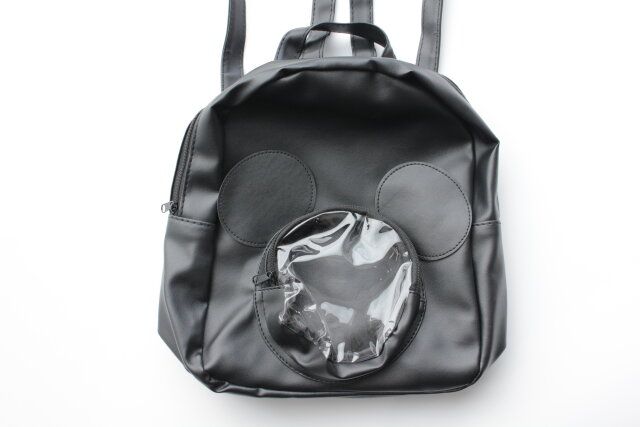 ダイソー ミニリュック（ミッキーアイコン） デザイン