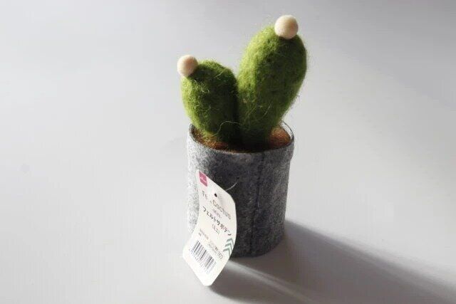ダイソー フェルトサボテン（ミニ） 商品タグ