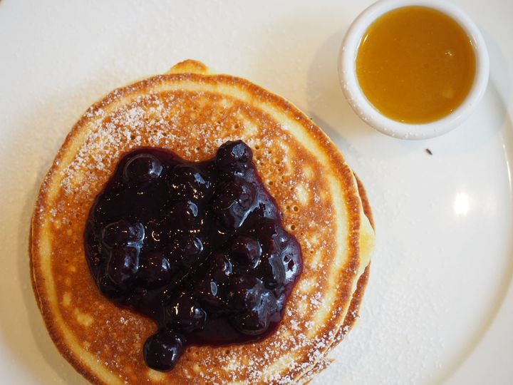 「パンケーキwithメープルバター」1600円