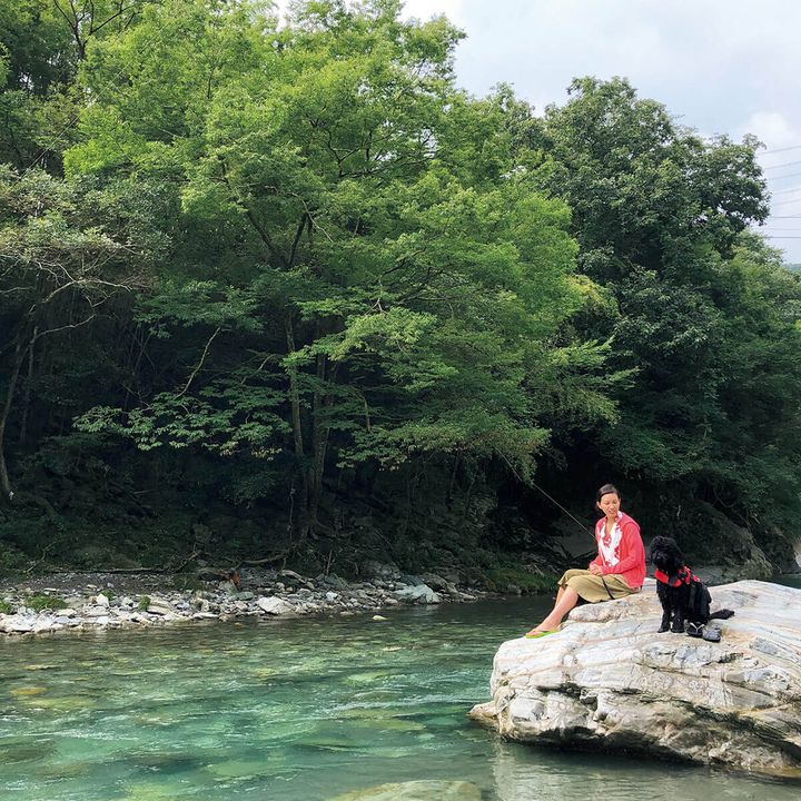 スタイリスト・加藤將婦人と愛犬シーア