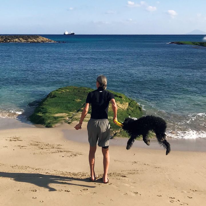 スタイリスト・加藤將婦人と愛犬シーア