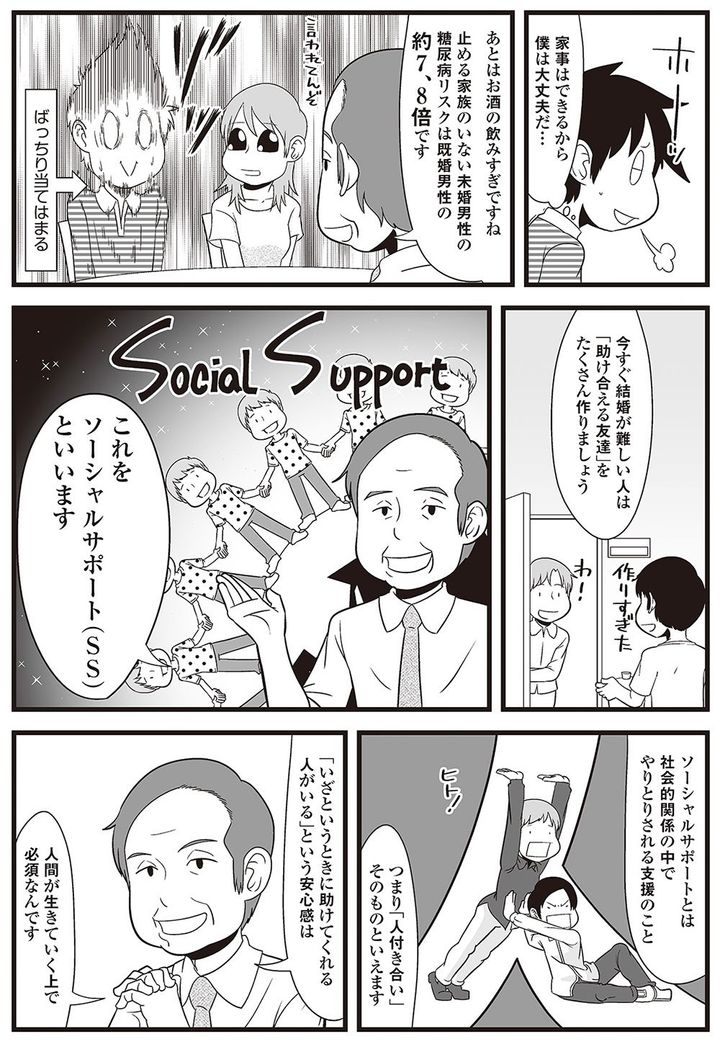 出典＝よしたに『大人ぼっちマニュアル』（幻冬舎）ｐ124